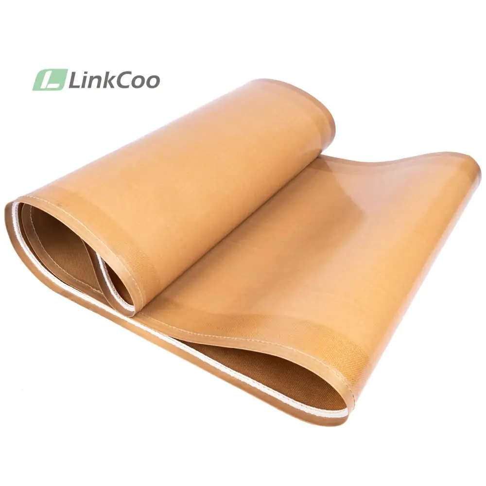 Ptfe Coated Fiberglass Fabric Belt Linkcoo